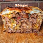 Pulled my beef roast out of the slow cooker and saw these weird white stringy things poking out of the meat. They look like little worms or parasites. Is the meat infested?